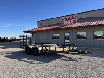 2025 PJ 83"x16' Tandem Axle Utility Trailer - UL