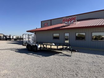 2025 PJ 83"x16' Tandem Axle Utility Trailer - UL