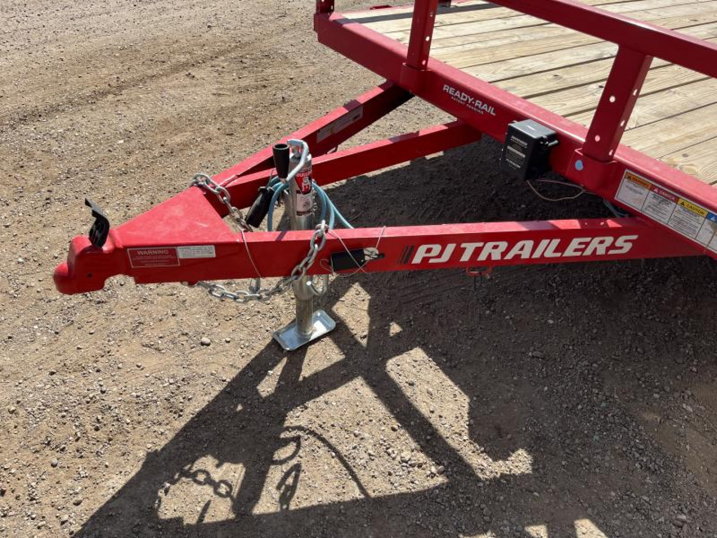 New 2024 PJ 83"x16' Tandem Axle Utility Trailer - UL