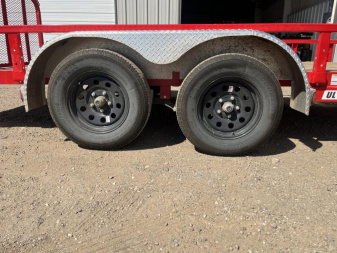New 2024 PJ 83"x16' Tandem Axle Utility Trailer - UL