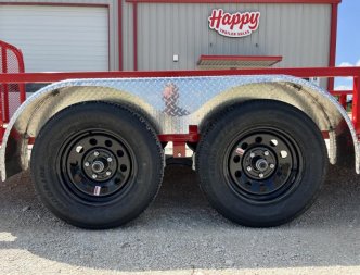 New 2024 PJ 83"x16' Tandem Axle Utility Trailer - UL
