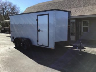 New 2024 Cargo Express 7'x14' Enclosed Cargo Trailer - Indigo DLX