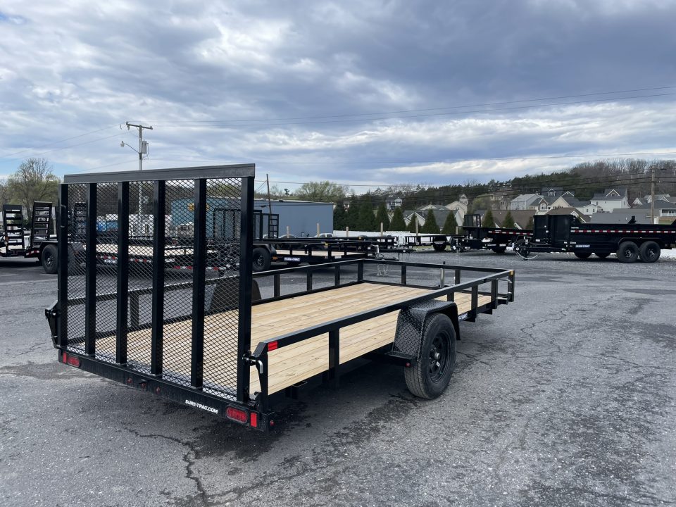 New 2026 Sure-Trac 7X14 Utility Trailer