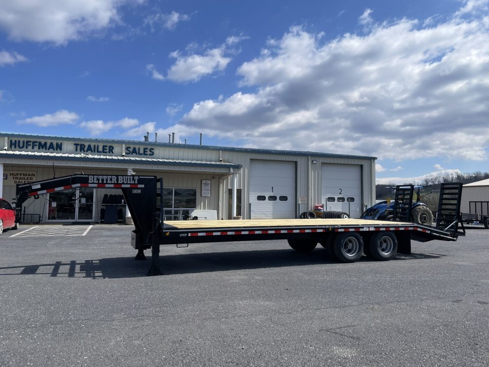 New 2026 Better Built 21+5 10 Ton Deckover Gooseneck Equipment Trailer