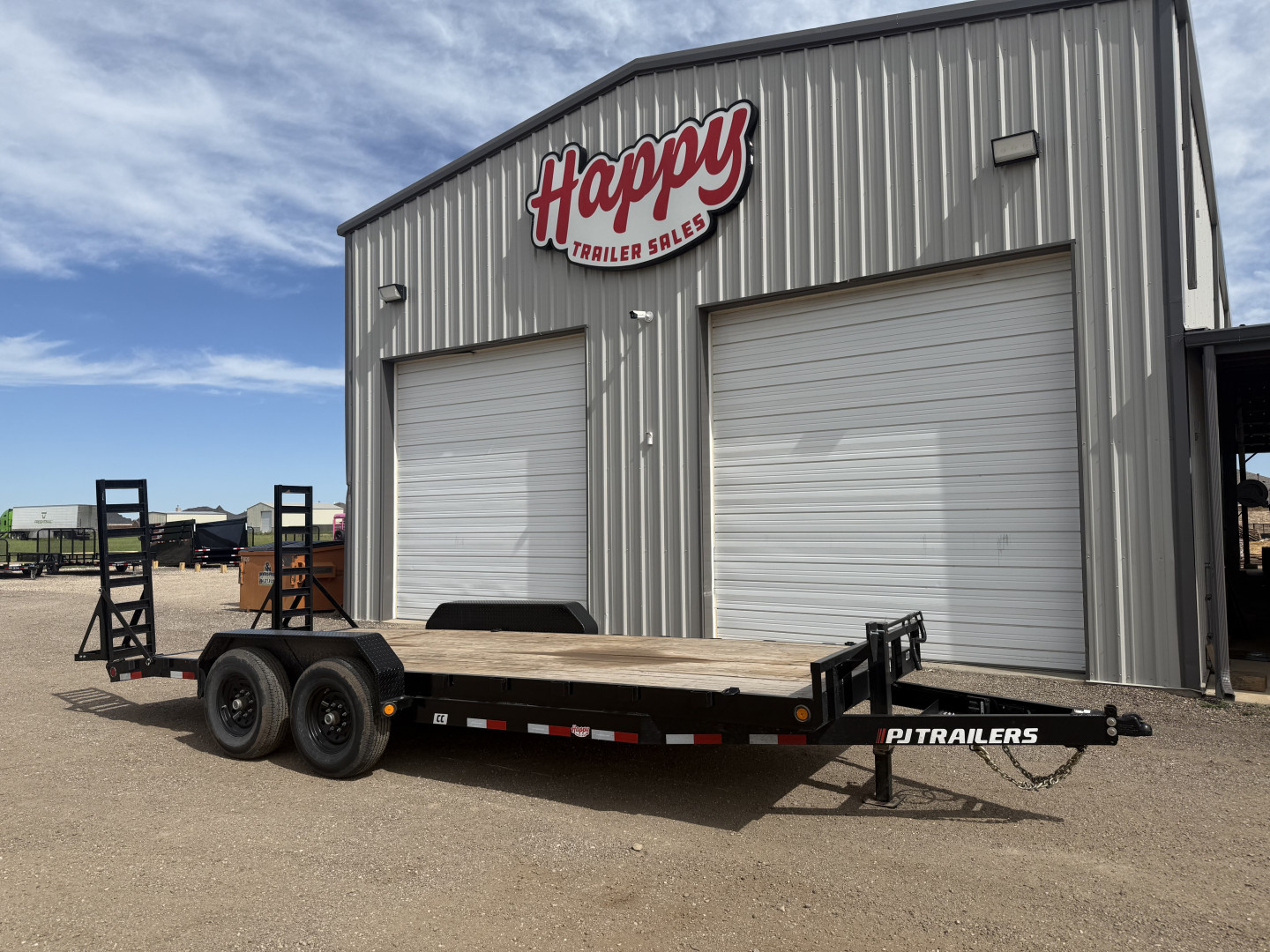 Used *USED* 2025 PJ 83''x20' BP 6" Channel Equipment Trailer - CC