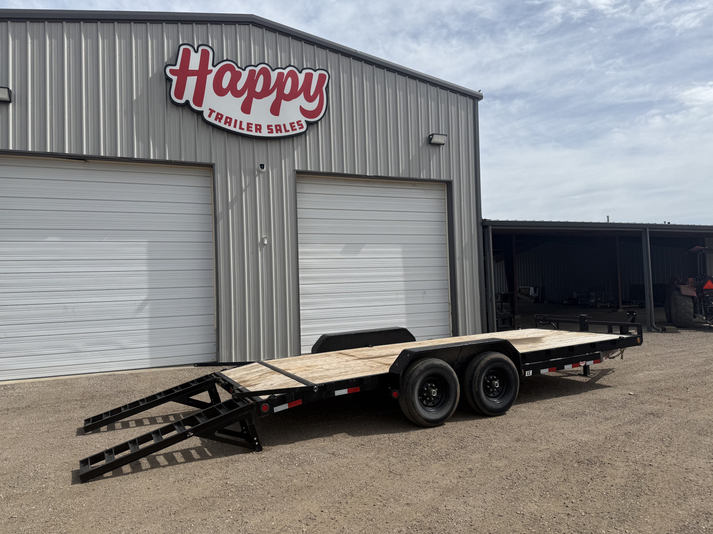 Used *USED* 2025 PJ 83''x20' BP 6" Channel Equipment Trailer - CC