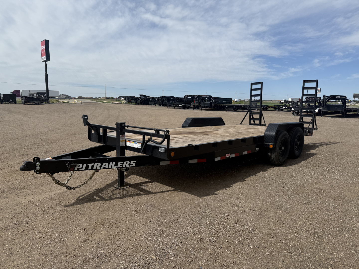 Used *USED* 2025 PJ 83''x20' BP 6" Channel Equipment Trailer - CC