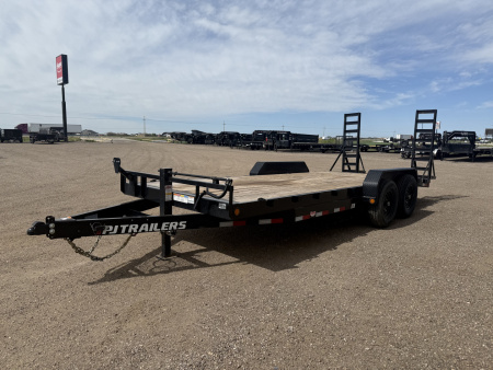 Used *USED* 2025 PJ 83''x20' BP 6" Channel Equipment Trailer - CC