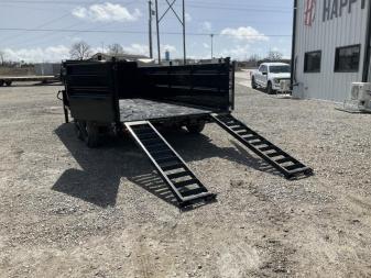 New 2025 Load Trail 83"x16' Tandem GN Low-Pro Dump w/ 36" Sides