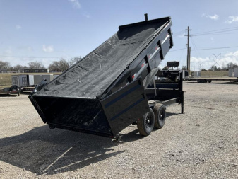 New 2025 Load Trail 83"x16' Tandem GN Low-Pro Dump w/ 36" Sides