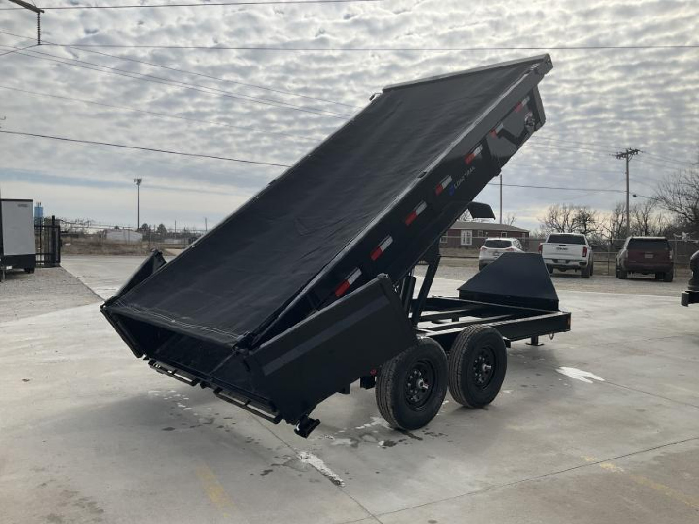 New 2025 Load Trail 83"x14' Tandem Low-Pro Dump w/ 24" Sides