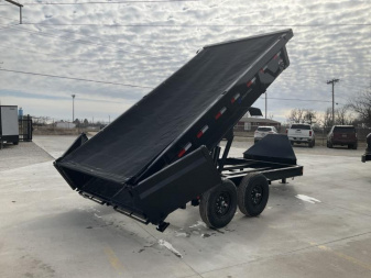 New 2025 Load Trail 83"x14' Tandem Low-Pro Dump w/ 24" Sides