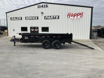 New 2025 Load Trail 83"x14' Tandem Low-Pro Dump w/ 24" Sides