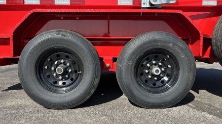 New 2025 PJ 83"x14' BP Tandem Axle Low Pro Dump w/ 24" Sides - DV