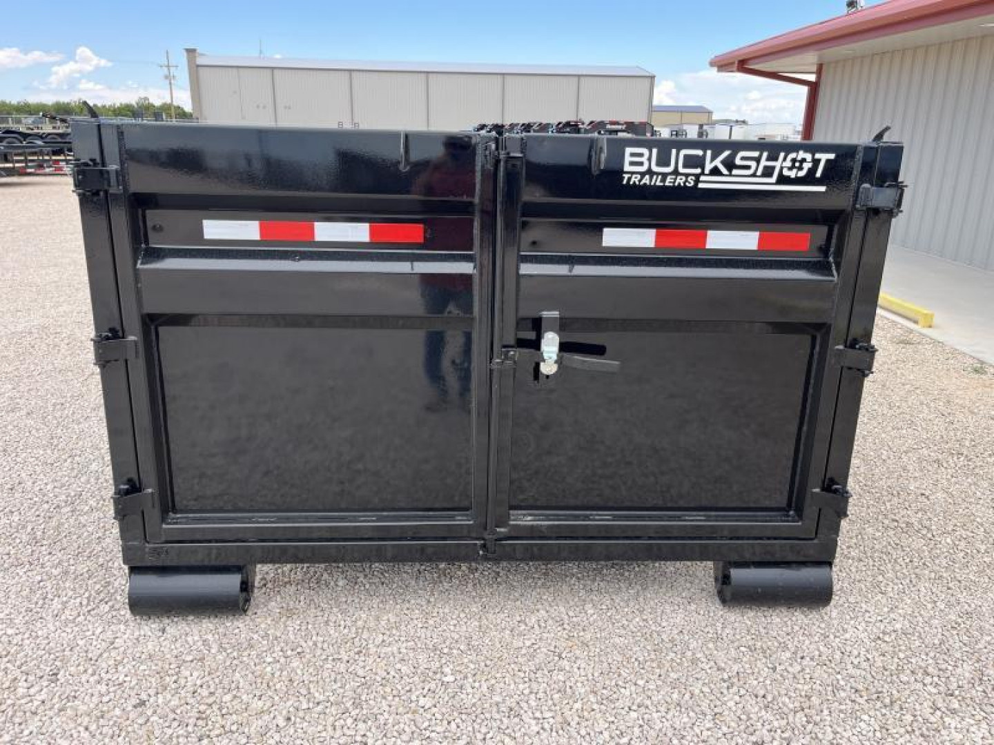 New Buckshot Trailers Roll-Off Dump Bin w/ 48" Sides