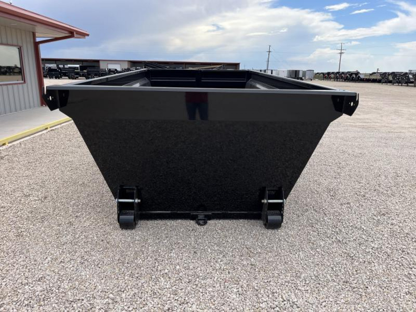 New Buckshot Trailers Roll-Off Dump Bin w/ 48" Sides