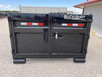 New Buckshot Trailers Roll-Off Dump Bin w/ 48" Sides