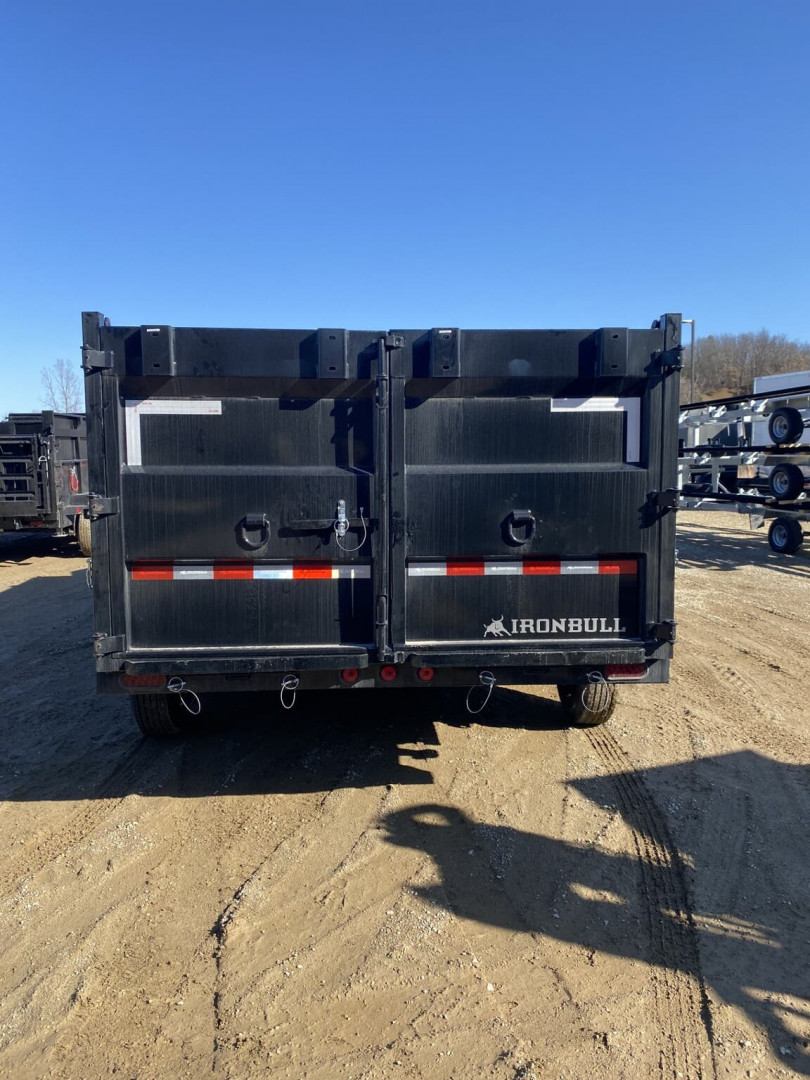 New IronBull 83" x 14' Gooseneck Dumps