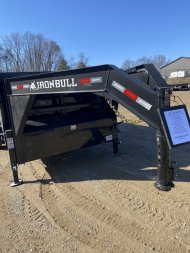 New IronBull 83" x 14' Gooseneck Dumps