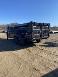 New IronBull 83" x 14' Gooseneck Dumps