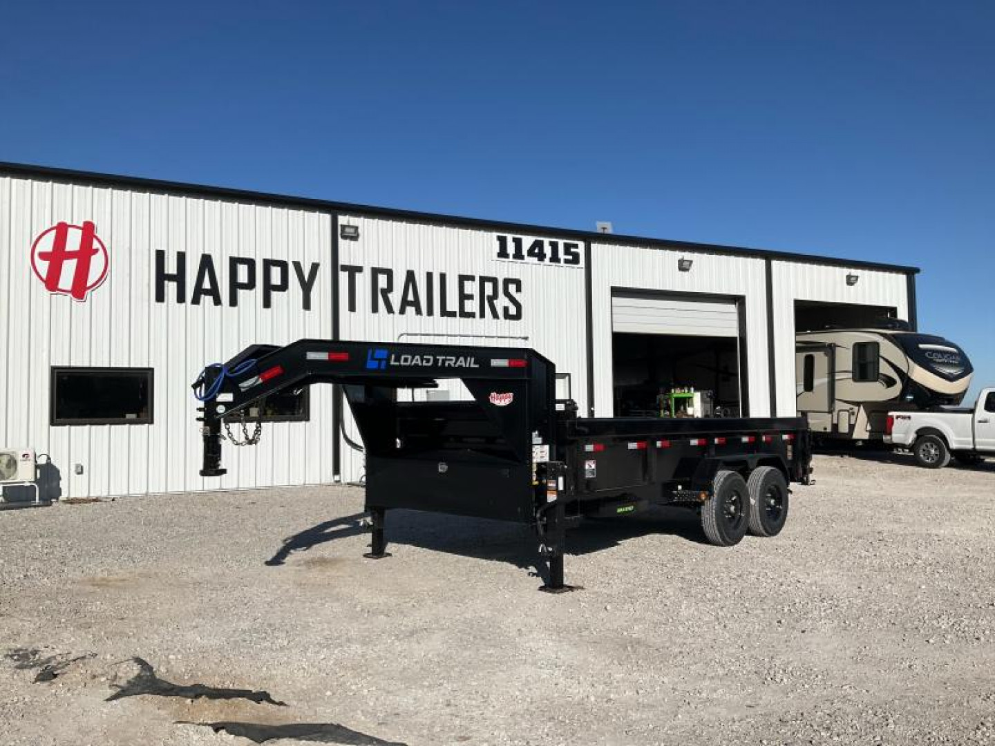 New 2025 Load Trail 83"x16' GN Low-Pro Dump w/ 24" Sides- DG