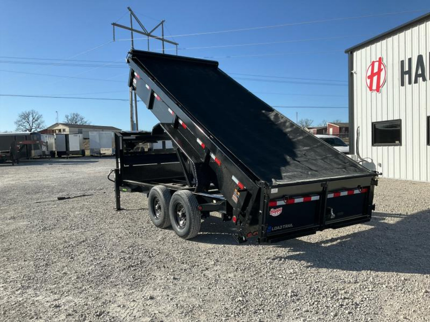 New 2025 Load Trail 83"x16' GN Low-Pro Dump w/ 24" Sides- DG