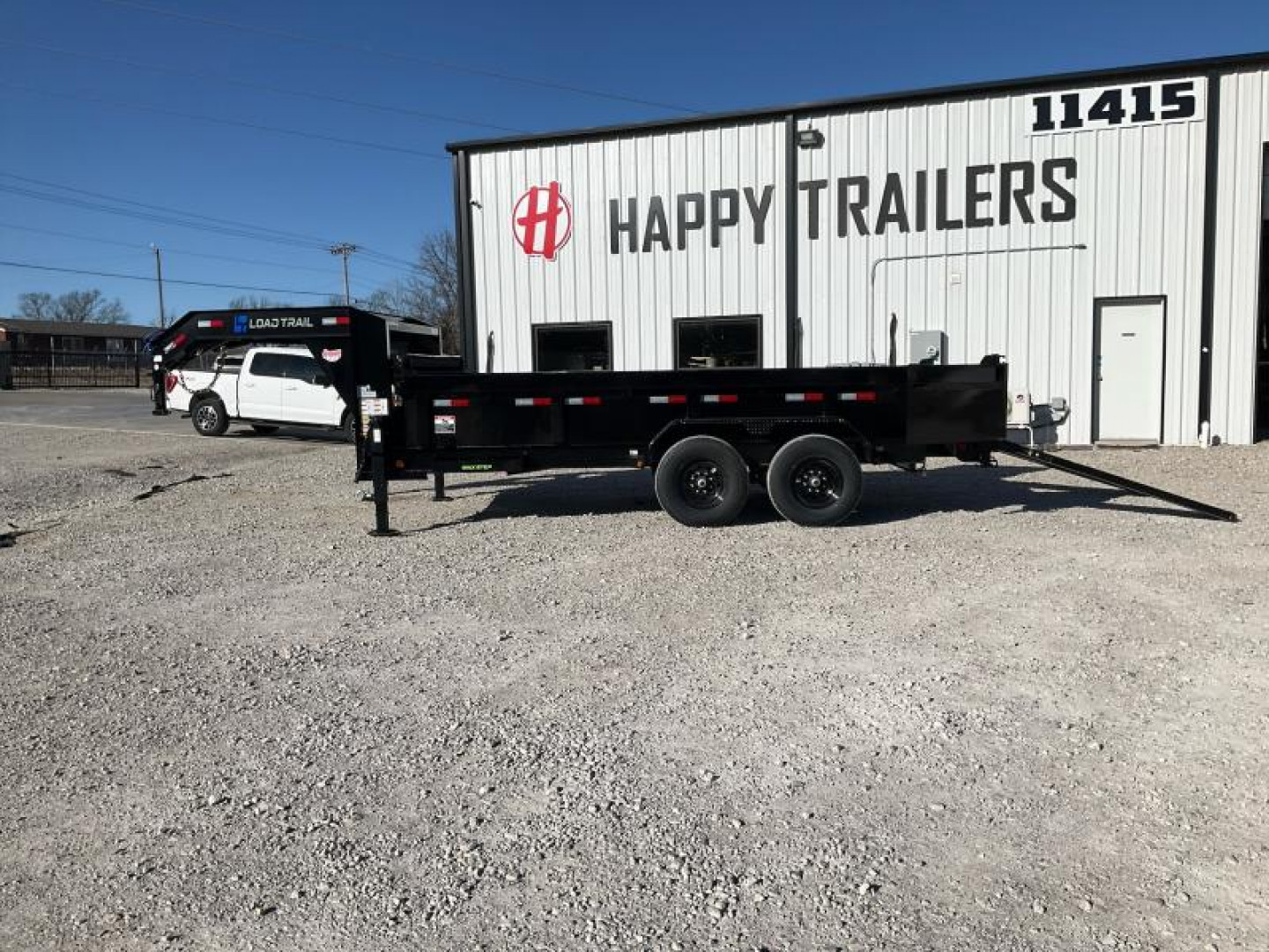 New 2025 Load Trail 83"x16' GN Low-Pro Dump w/ 24" Sides- DG