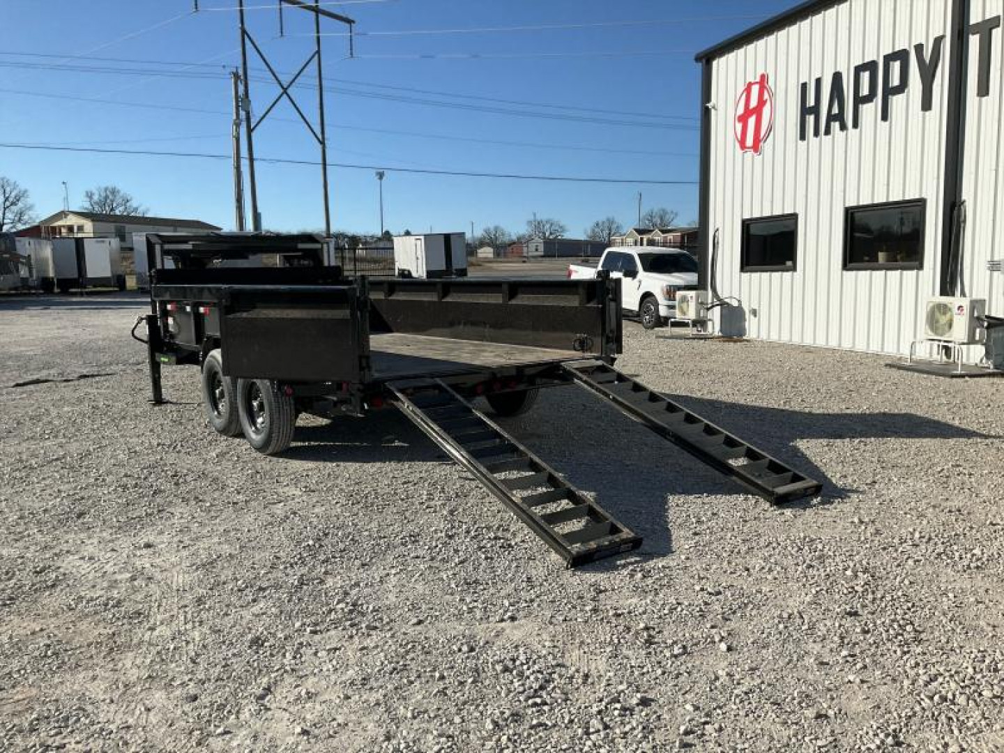 New 2025 Load Trail 83"x16' GN Low-Pro Dump w/ 24" Sides- DG