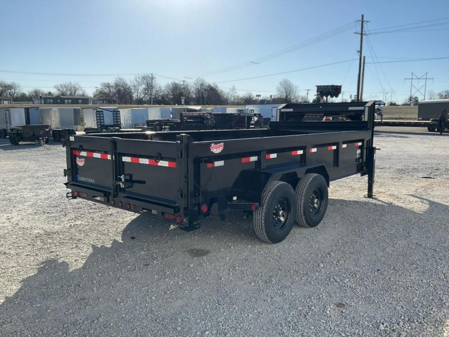 New 2025 Load Trail 83"x16' GN Low-Pro Dump w/ 24" Sides- DG