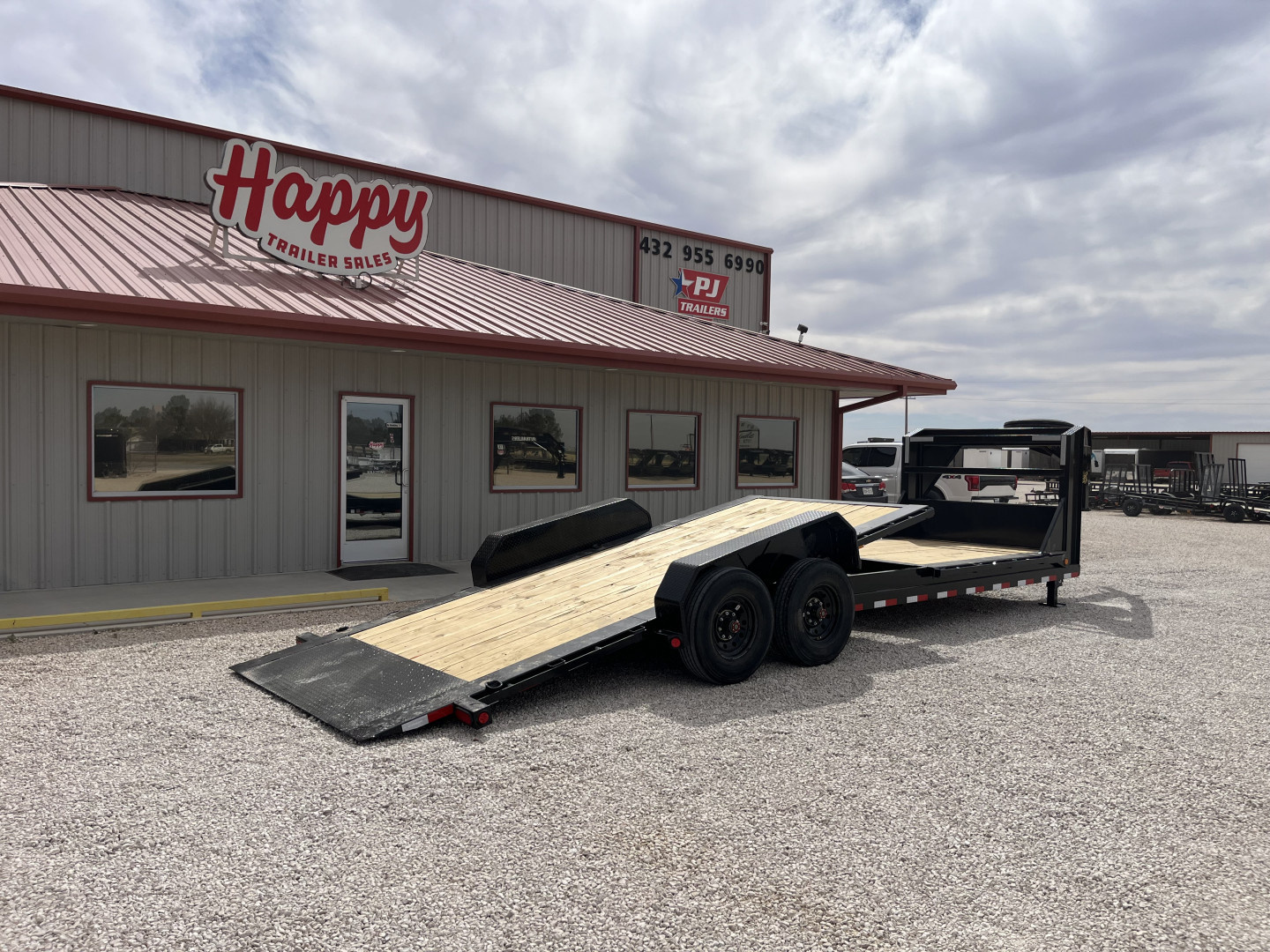 New 2025 PJ 82"x24' GN 6" Channel HD Equipment Tilt - TJ