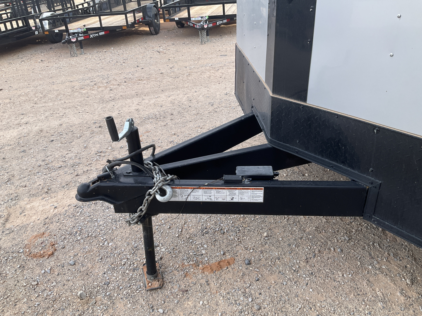 Used 2024 Compass 8.5x24' Enclosed Cargo Trailer - Indigo DLX