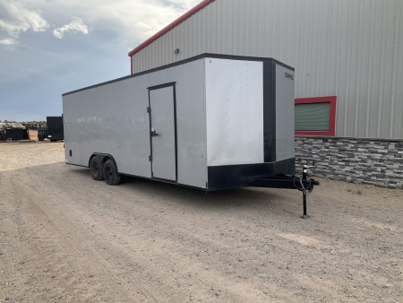2024 Compass 8.5x24' Enclosed Cargo Trailer - Indigo DLX