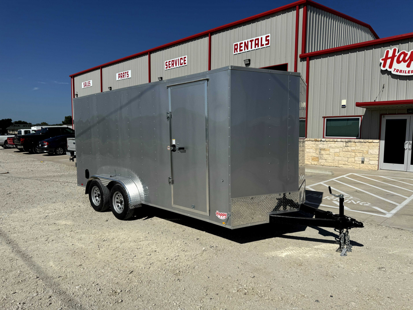 New 2025 Compass 7'x16' Enclosed Cargo Trailer - Indigo DLX