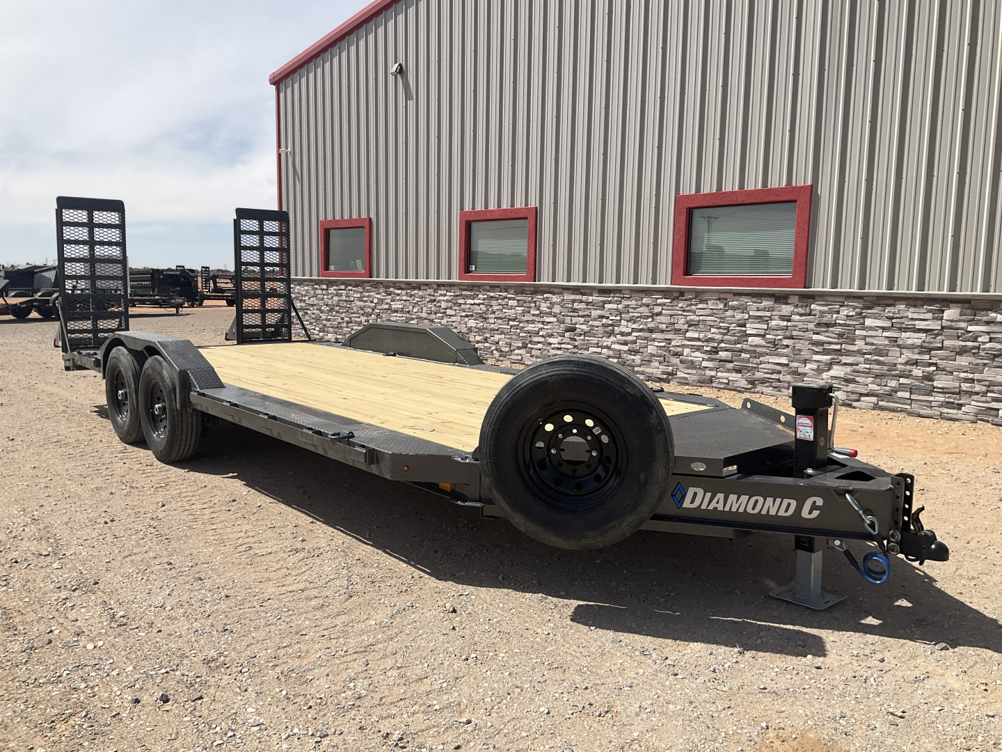 New 2025 Diamond C 102"x20' BP Extreme Duty Equipment Trailer - LPX207