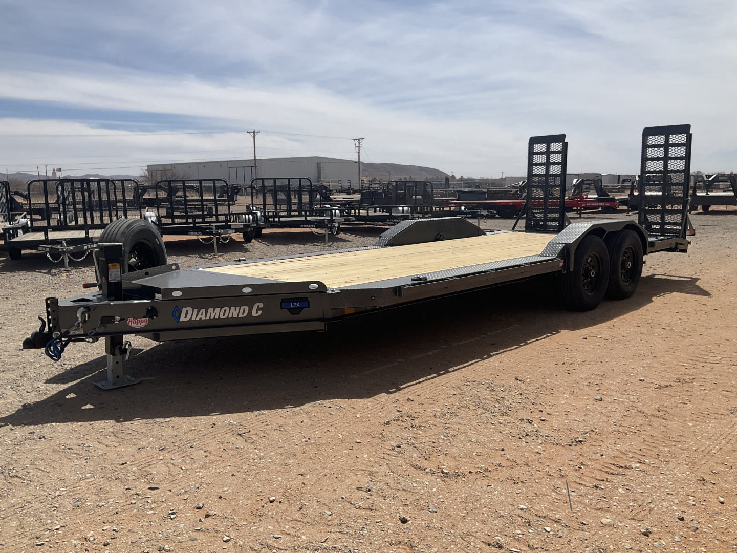 New 2025 Diamond C 102"x20' BP Extreme Duty Equipment Trailer - LPX207