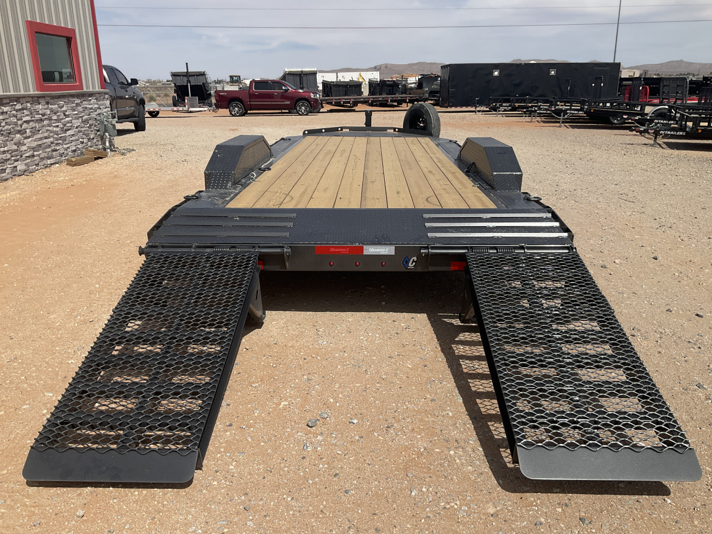 New 2025 Diamond C 102"x20' BP Extreme Duty Equipment Trailer - LPX207