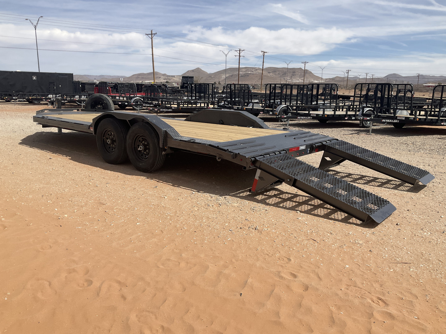 New 2025 Diamond C 102"x20' BP Extreme Duty Equipment Trailer - LPX207