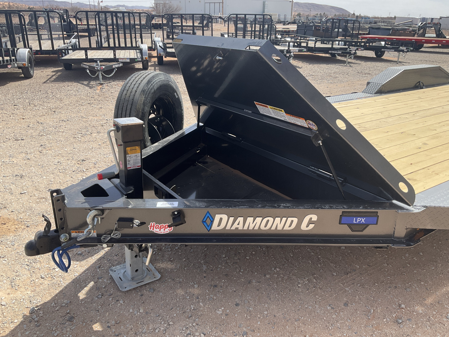 New 2025 Diamond C 102"x20' BP Extreme Duty Equipment Trailer - LPX207
