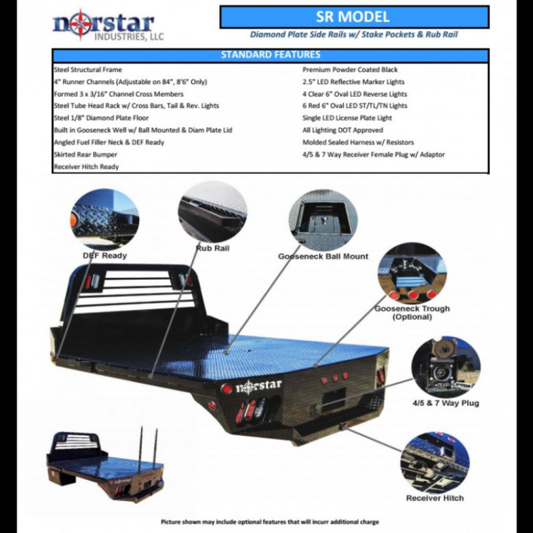 New 2025 Norstar Iron Bull SR Truck Bed