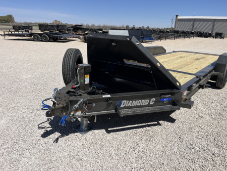 New 2025 Diamond C 80"x20' BP Hydraulically Dampened Tilt - HDT208 Pacesetter Edition