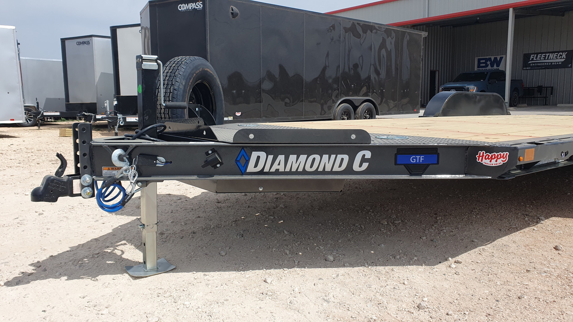New 2025 Diamond C 83"x20' BP Single Car Hauler - GTF206