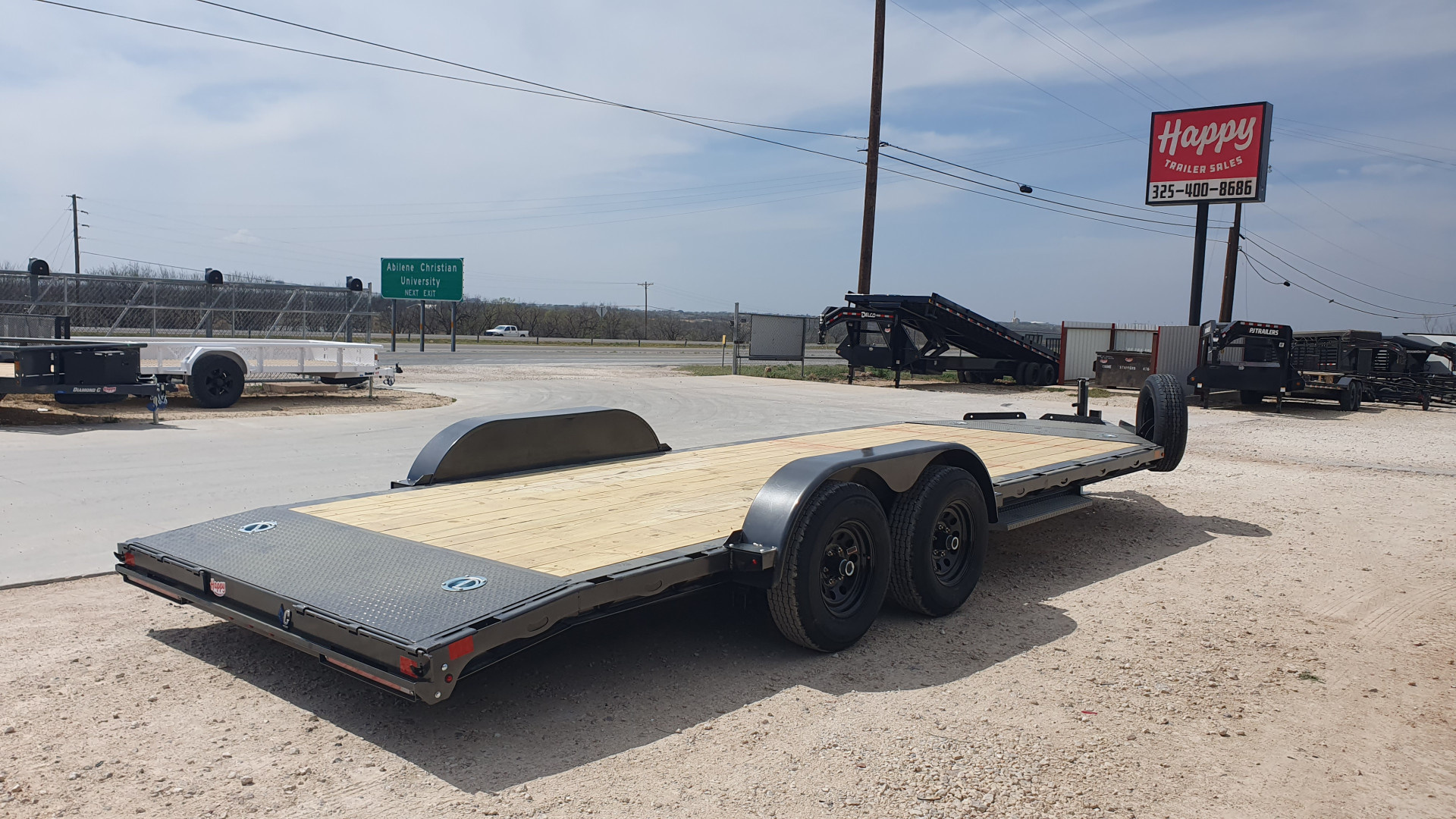 New 2025 Diamond C 83"x20' BP Single Car Hauler - GTF206