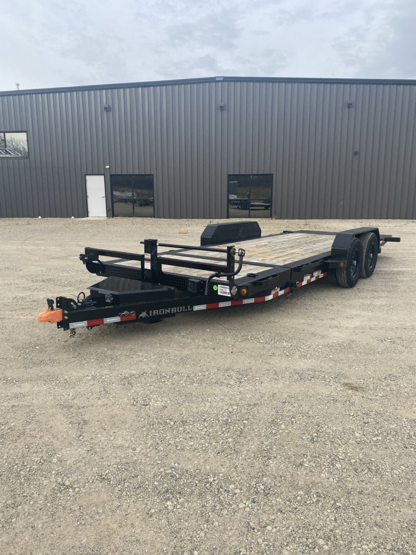 New 83" x 24' Tilt Bed Equipment Trailer