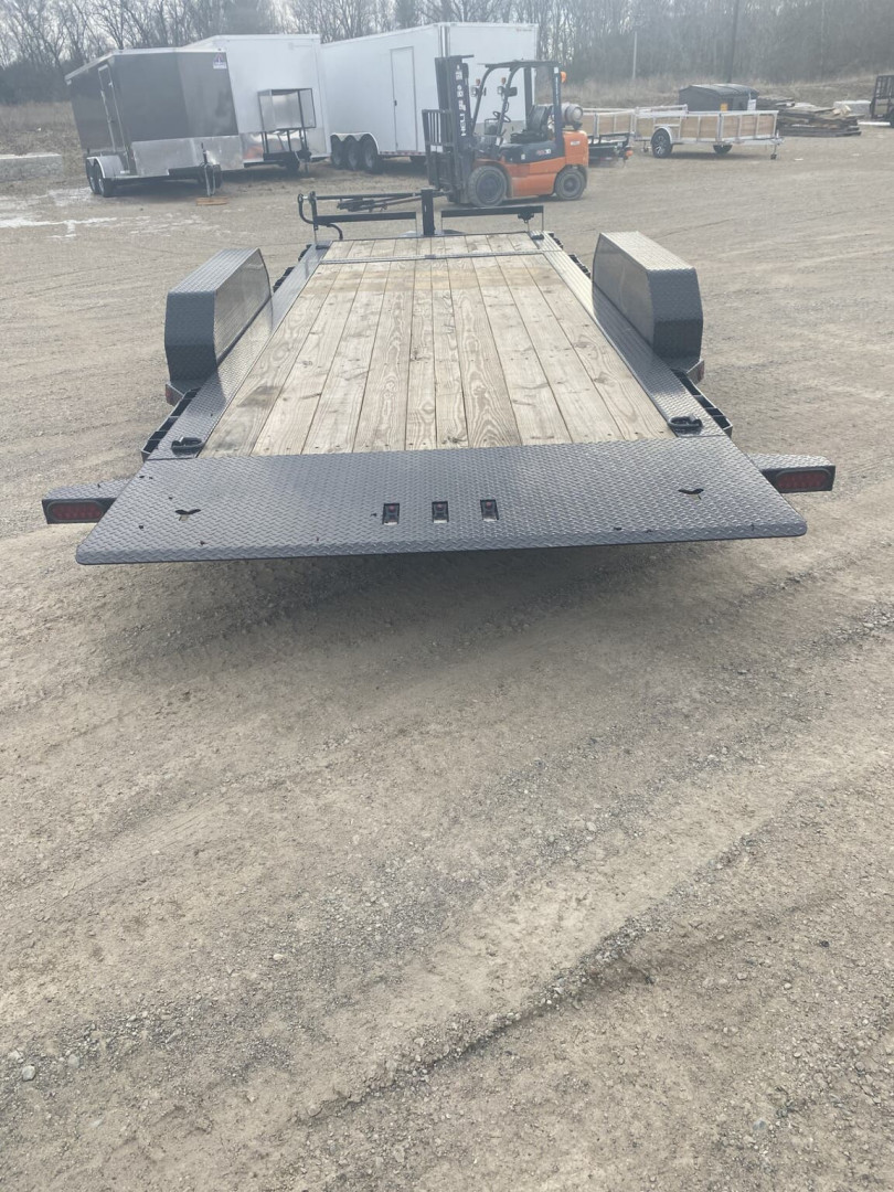 New 83" x 24' Tilt Bed Equipment Trailer