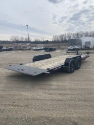 New 83" x 24' Tilt Bed Equipment Trailer