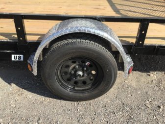 New 2025 PJ 83"x14' Single Axle Utility Trailer - U8