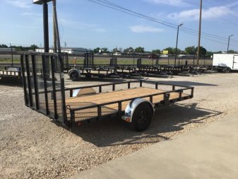 New 2025 PJ 83"x14' Single Axle Utility Trailer - U8