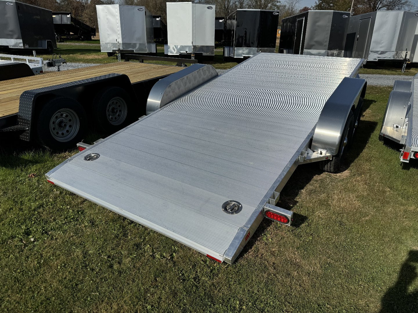 New 2026 Aluma 8216H Heavy Tilt Hauler 9990 LB GVW Car / Racing Trailer