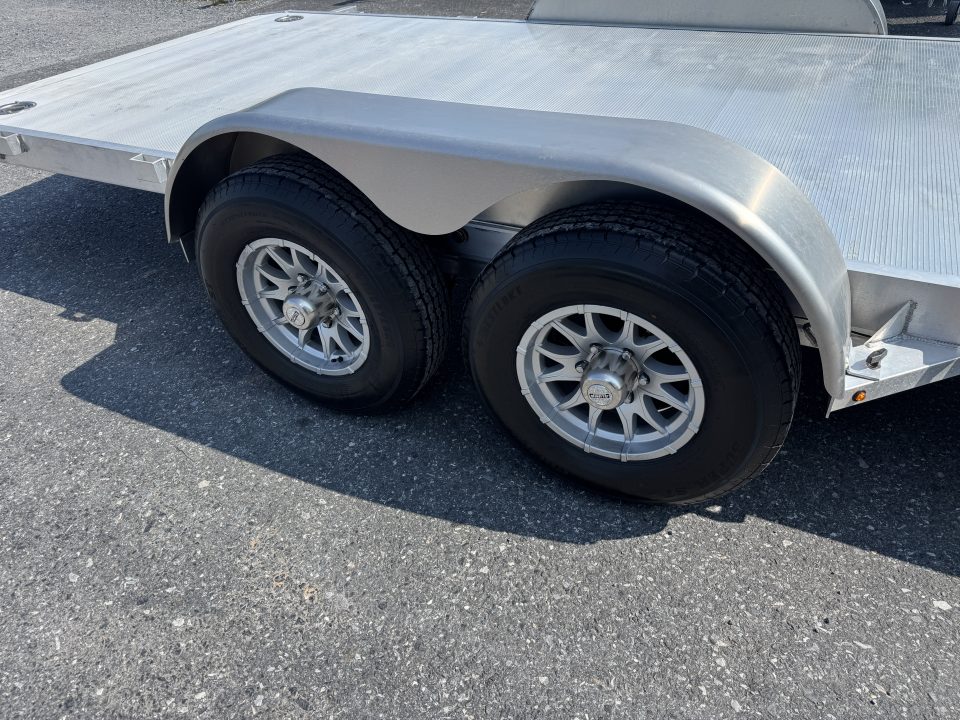 Used 2025 Aluma 8216H Heavy Tilt Hauler Car / Racing Trailer