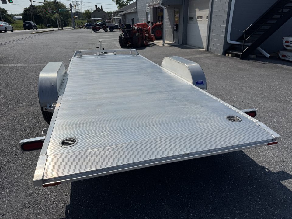 Used 2025 Aluma 8216H Heavy Tilt Hauler Car / Racing Trailer